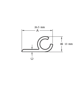 Profil pro kedr plachty 