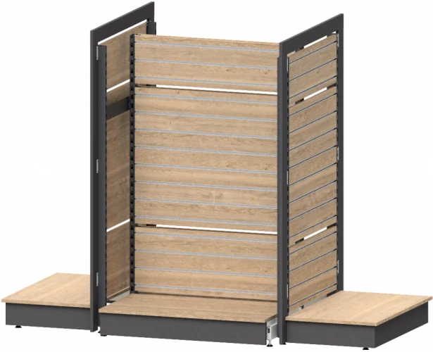 Slatwall profil - regaly 